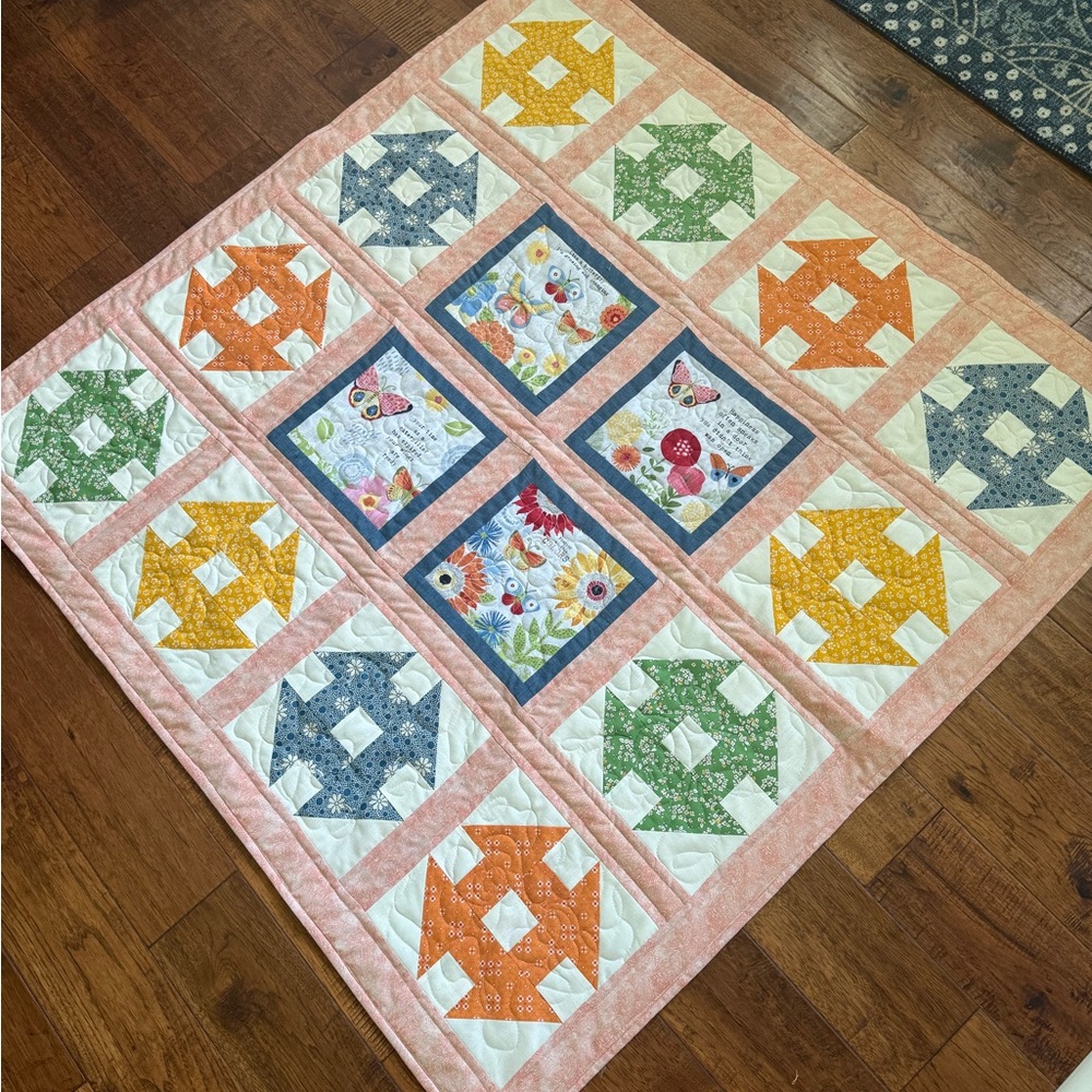 ❣️New Handmade Colorful Patchwork Quilt